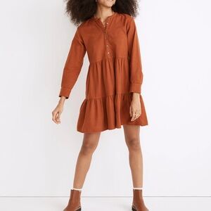 Madewell Rust Mini Dress - Like New